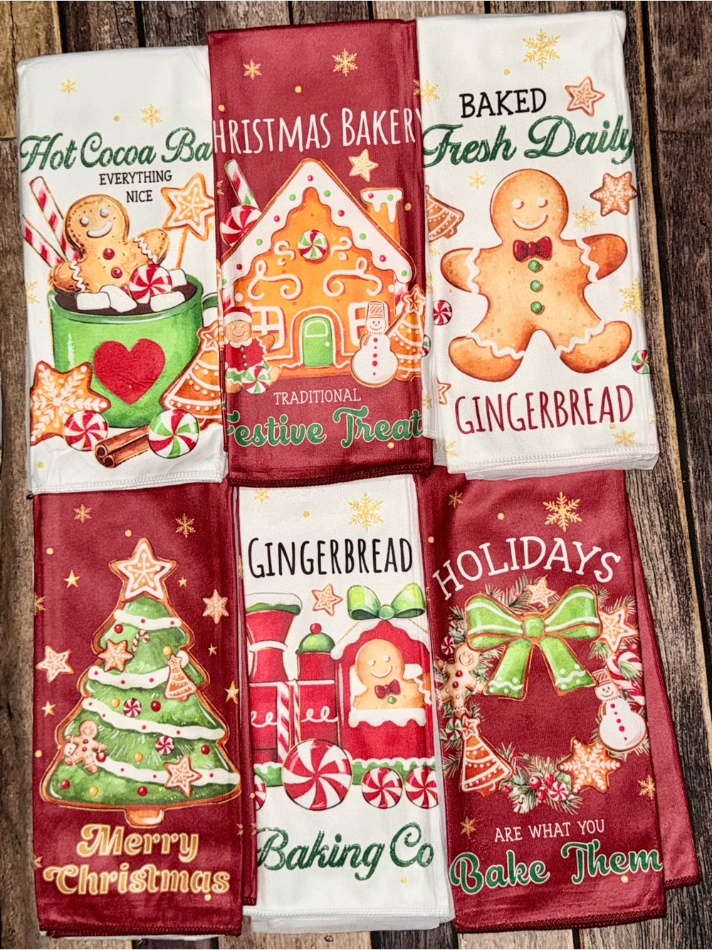 Holiday Kitchen Towels - Pick One- NEW